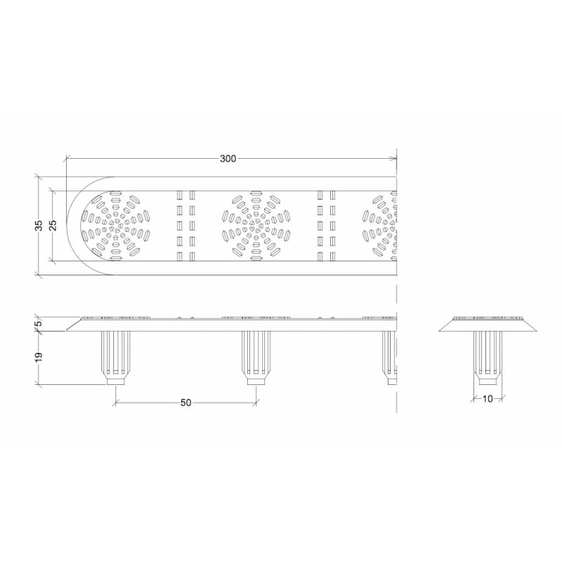 DDPL-20S Tactile Directional Discrete Polyurethane