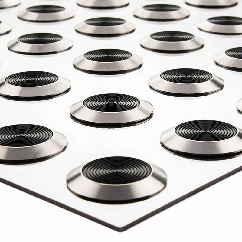 Warning Integrated Stainless Steel Plate with Poly Infill Product Photo