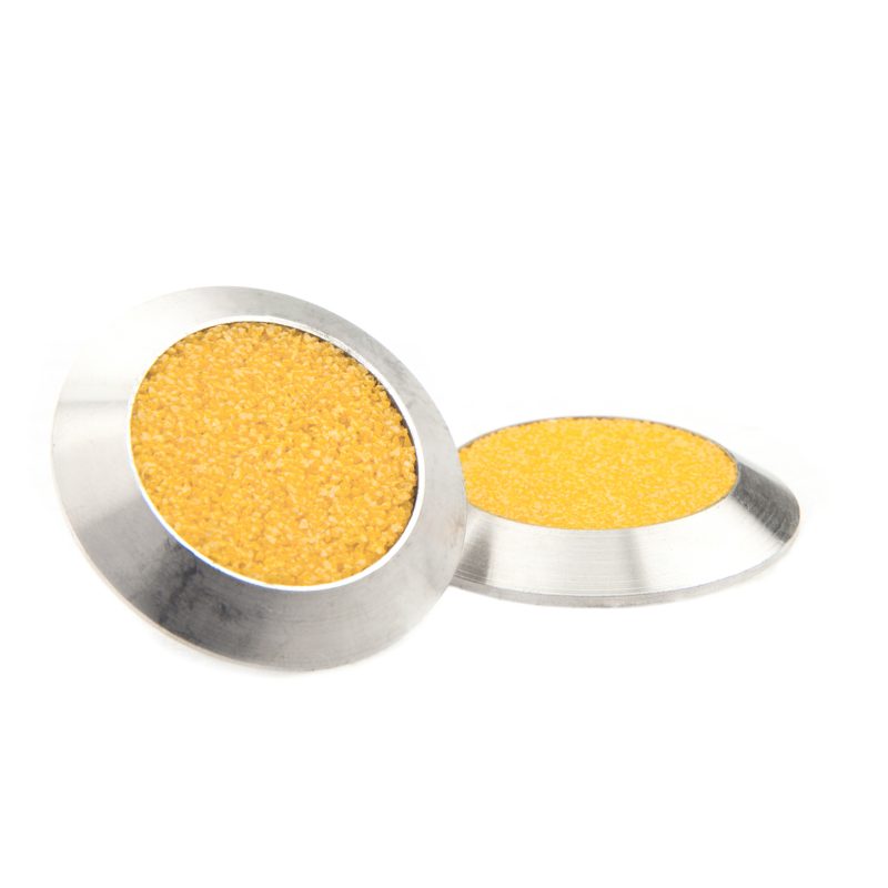 Tactiles Warning Discrete Stainless Steel Carb Fill