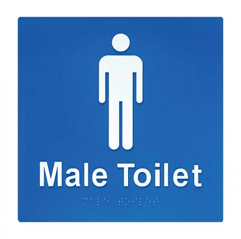 Men Bathroom Clip Art Male Toilet Sign Blue Free Transparent Png | Hot ...