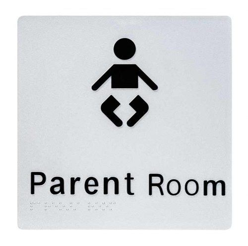 Braille Sign Parent Room
