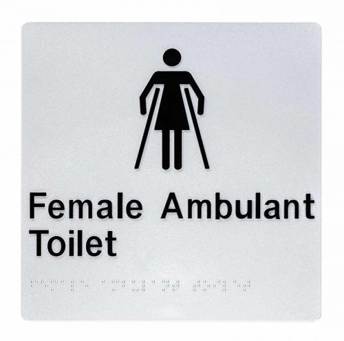 Braille Sign Female Ambulant