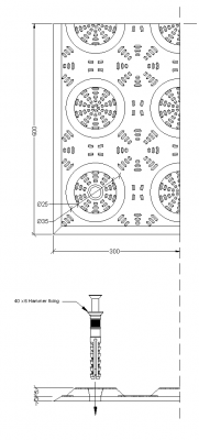 Tactiles Warning Integrated Future-Tech Drawing