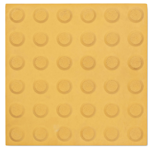 Tactiles Warning Integrated Paver Yellow