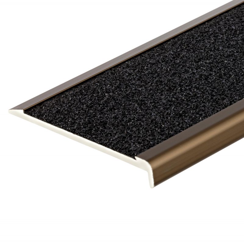 CS2-75X10 Stair Nosing Classic Series 2 Gold Black Tape