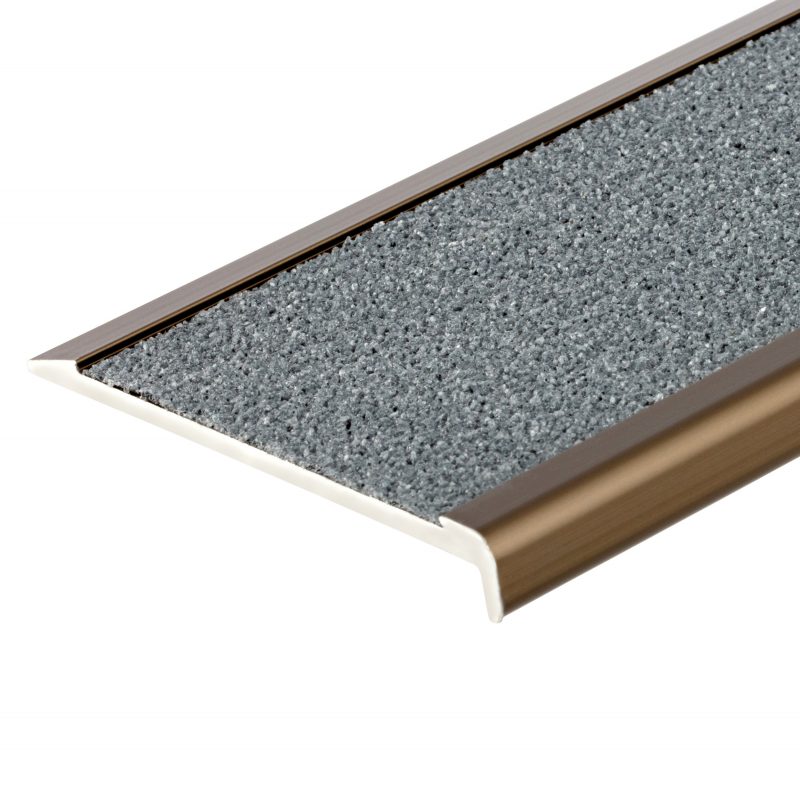 CS2-75X10 Stair Nosing Classic Series 2 Gold Grey Tape