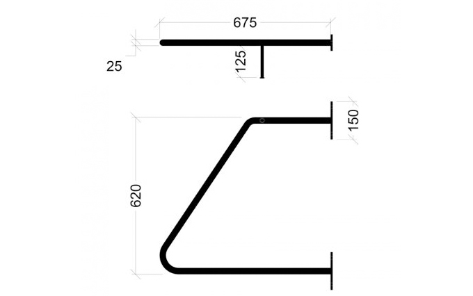 Bike Rack Standard WMBR-PC-01