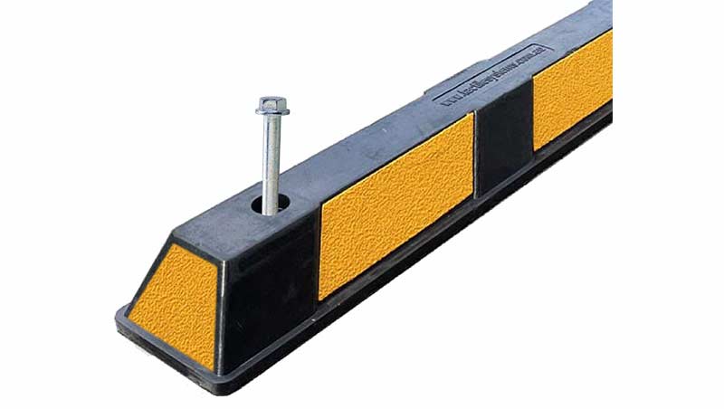 PWS-1650-BY Wheel Stop and Fixing