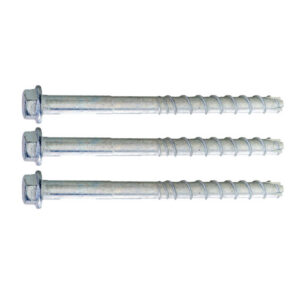 Concrete Hex Screw Anchor - 3pk