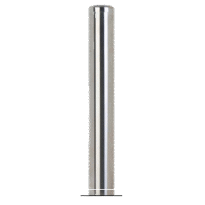 Cast in Bollard - Stainless Steel - 114mm x 1000mm + 300mm in Ground