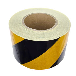 Reflective Tape - Black / Yellow