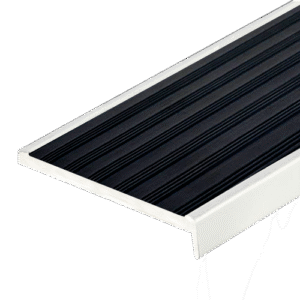 Classic Series 2 Recess Anodised Stair Nosing with Insert