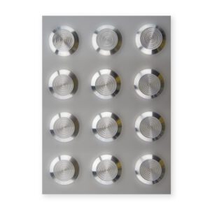 Tactile Plate Warning Integrated Stainless Steel