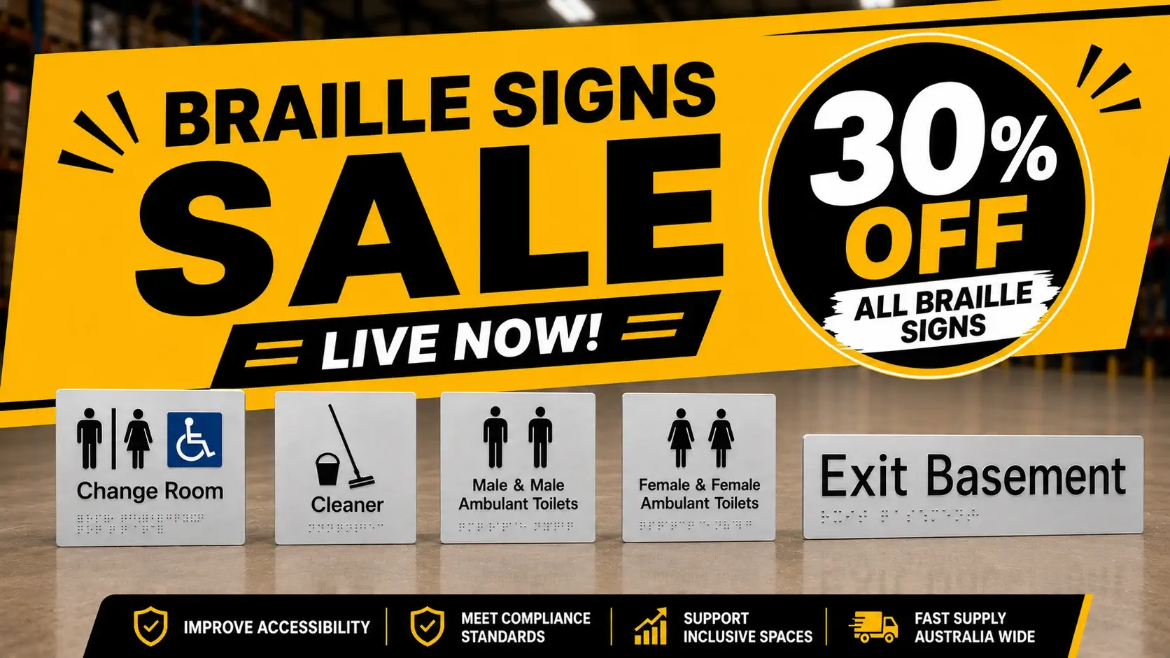 BRAILLE Sale Offer